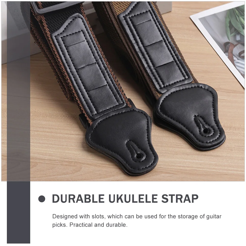 Guitar Strap Black Adjustable For Electric Acoustic Ukulele Cotton Shoulder Belt Durable Instrument Accessory Musical Supply
Guitar Strap Black Adjustable For Electric Acoustic Ukulele Cotton Shoulder Belt Durable Instrument Accessory Musical Supply