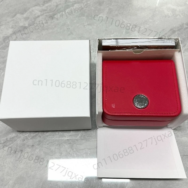 For Genuine forOmega Constellation Seamaster Watch Box Set Red Leather Case Full Packaging with Custom Cards
For Genuine forOmega Constellation Seamaster Watch Box Set Red Leather Case Full Packaging with Custom Cards