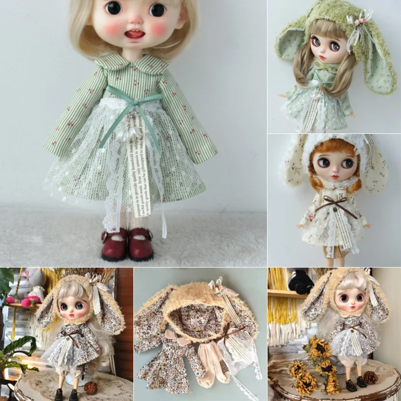 Одежда Blythes OB22 OB24 Azone, кукольная рубашка, длинная шляпа, юбка с цветочным принтом, повседневные брюки, летнее муссонное платье
Одежда Blythes OB22 OB24 Azone, кукольная рубашка, длинная шляпа, юбка с цветочным принтом, повседневные брюки, летнее муссонное платье