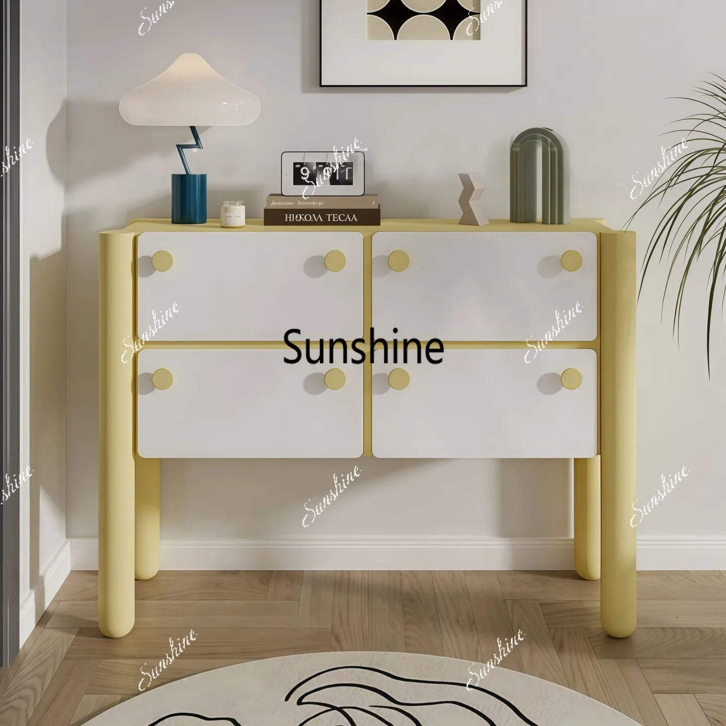 Cream wind paint four chest cabinet solid wood entrance cabinet
Cream wind paint four chest cabinet solid wood entrance cabinet