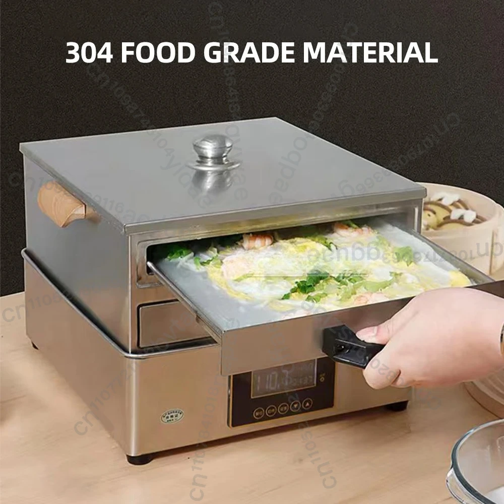 Rice Noodle Roll Machine Maker Temperature Control Household Electric Steamer
Rice Noodle Roll Machine Maker Temperature Control Household Electric Steamer
