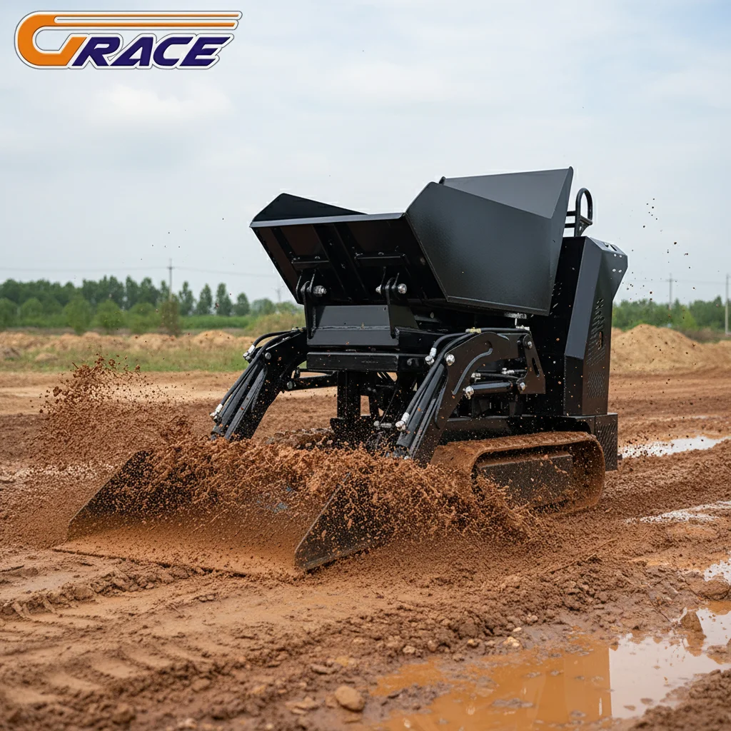 500kg Heavy Duty Crawler Transport Dumper EURO 5 EPA Fast Delivery
500kg Heavy Duty Crawler Transport Dumper EURO 5 EPA Fast Delivery