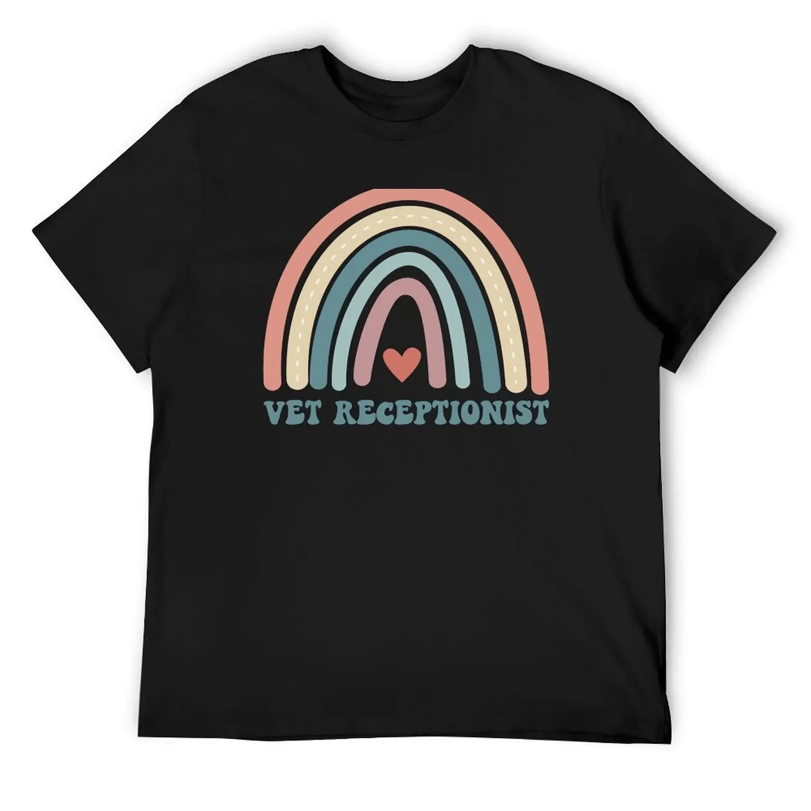 Vet receptionist Cute colorful rainbow T-Shirt designer shirts gifts for boyfriend graphic shirts men t shirts high quality 
Vet receptionist Cute colorful rainbow T-Shirt designer shirts gifts for boyfriend graphic shirts men t shirts high quality