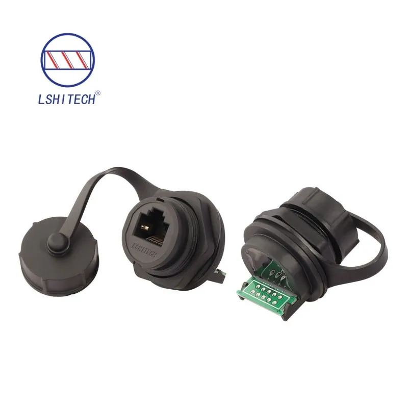 Outdoor Panel Mount Network Interface RJ45 IP67 Waterproof Connector Use for Aviation Plug and Industrial Equipment Etc
Outdoor Panel Mount Network Interface RJ45 IP67 Waterproof Connector Use for Aviation Plug and Industrial Equipment Etc