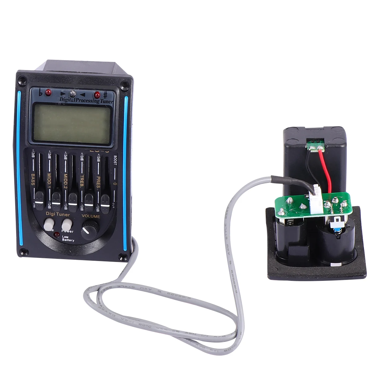 1pc Guitar Pickup LC-5 Black Blue Piezo Preamp Mic Essential Tuning Durable High Quality Sound Control Volume Guitar Accessories
1pc Guitar Pickup LC-5 Black Blue Piezo Preamp Mic Essential Tuning Durable High Quality Sound Control Volume Guitar Accessories