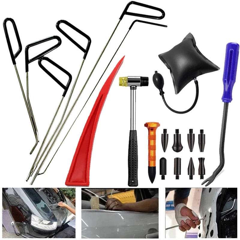 Automotive Accessories Car Body Paintless Dent Repair Tools Hail Damage Repair Kit Professional Workshop Complete Tools Kit
Automotive Accessories Car Body Paintless Dent Repair Tools Hail Damage Repair Kit Professional Workshop Complete Tools Kit