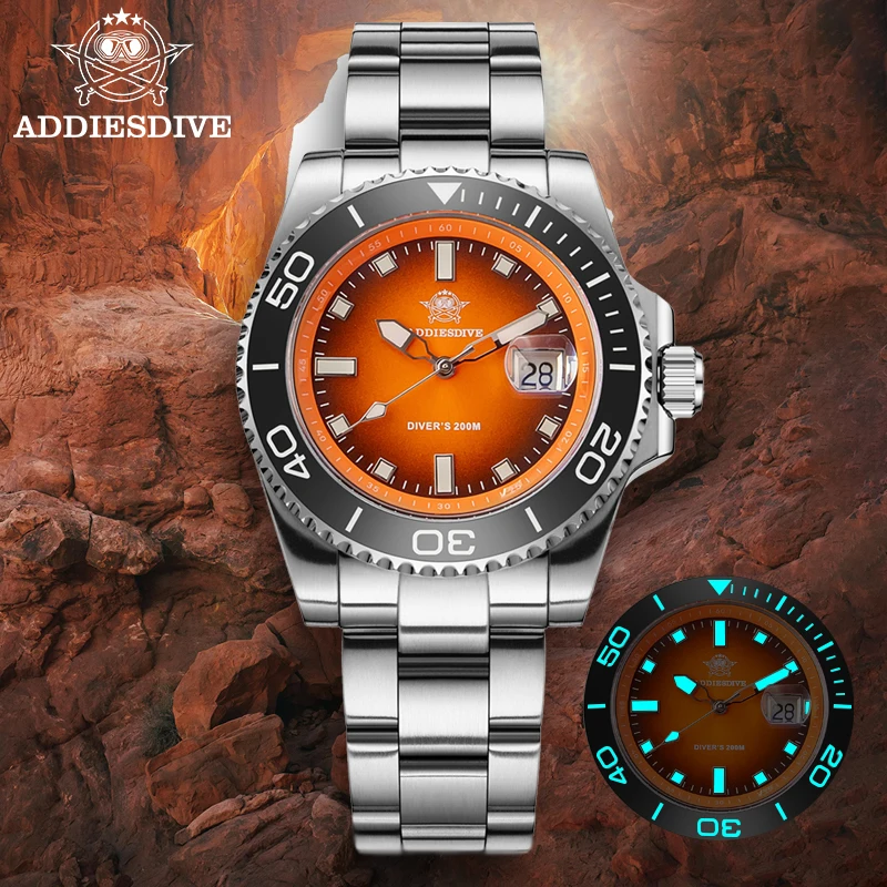 ADDIESDIVE 2026 New Men's Diving Watch 200M Waterproof BGW9 Super Blue Luminous Quartz Wristwatch Stainless Steel Sport Watches
ADDIESDIVE 2026 New Men's Diving Watch 200M Waterproof BGW9 Super Blue Luminous Quartz Wristwatch Stainless Steel Sport Watches