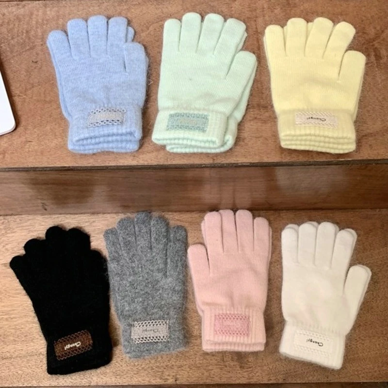 2025 новые смешанные вязаные перчатки, женские зимние 2025, новые теплые однотонные морозостойкие перчатки с нашивками для верховой езды
2025 новые смешанные вязаные перчатки, женские зимние 2025, новые теплые однотонные морозостойкие перчатки с нашивками для верховой езды