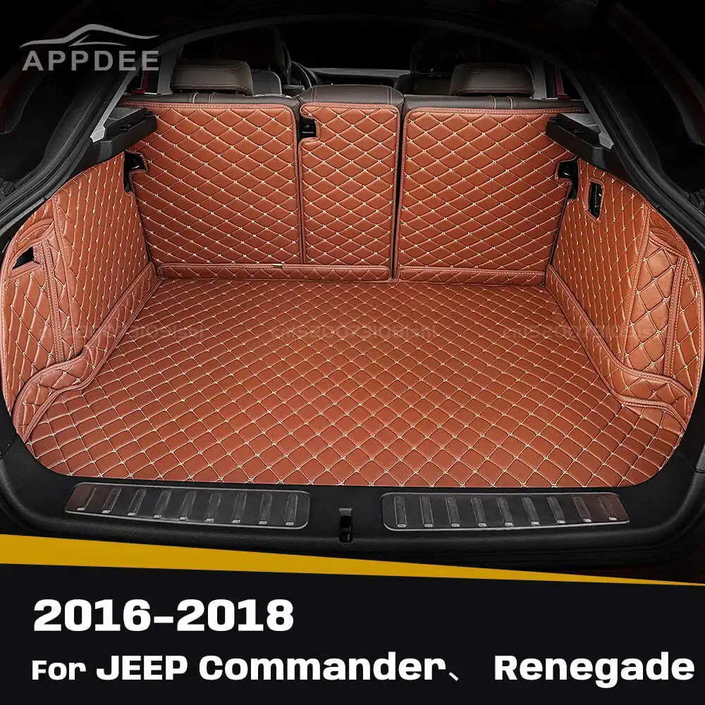 Для JEEP Commander 2018 Renegade 2016-2018 автоматический коврик для багажника с полным покрытием, автомобильный защитный коврик, грузовой вкладыш, аксессуары для интерьера
Для JEEP Commander 2018 Renegade 2016-2018 автоматический коврик для багажника с полным покрытием, автомобильный защитный коврик, грузовой вкладыш, аксессуары для интерьера