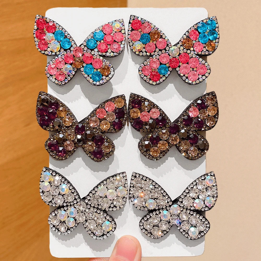 6-Pack Shiny Butterfly Hair Clips with Sparkling Beads, Multi-Style, Perfect for Daily/Dating, Niche Atmosphere Accessory & Gift
6-Pack Shiny Butterfly Hair Clips with Sparkling Beads, Multi-Style, Perfect for Daily/Dating, Niche Atmosphere Accessory & Gift
