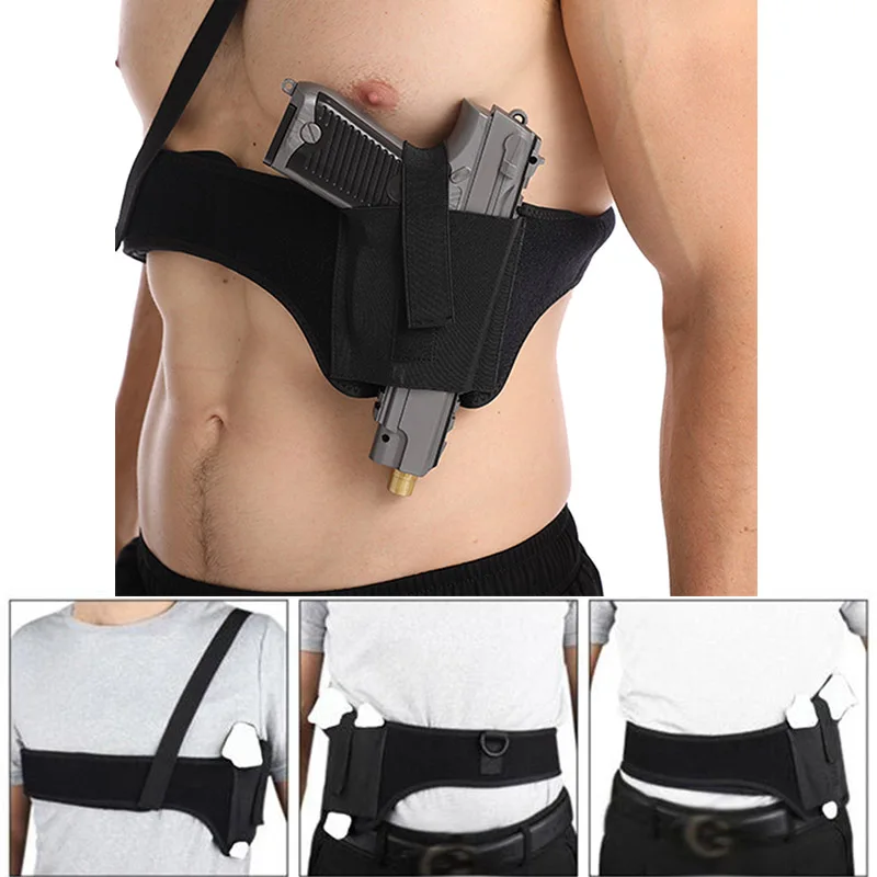 Tactical Universal Gun Holster Underarm Hidden Shoulder Holster Handgun Belly Band Belt Pouch Hunting Accessories
Tactical Universal Gun Holster Underarm Hidden Shoulder Holster Handgun Belly Band Belt Pouch Hunting Accessories