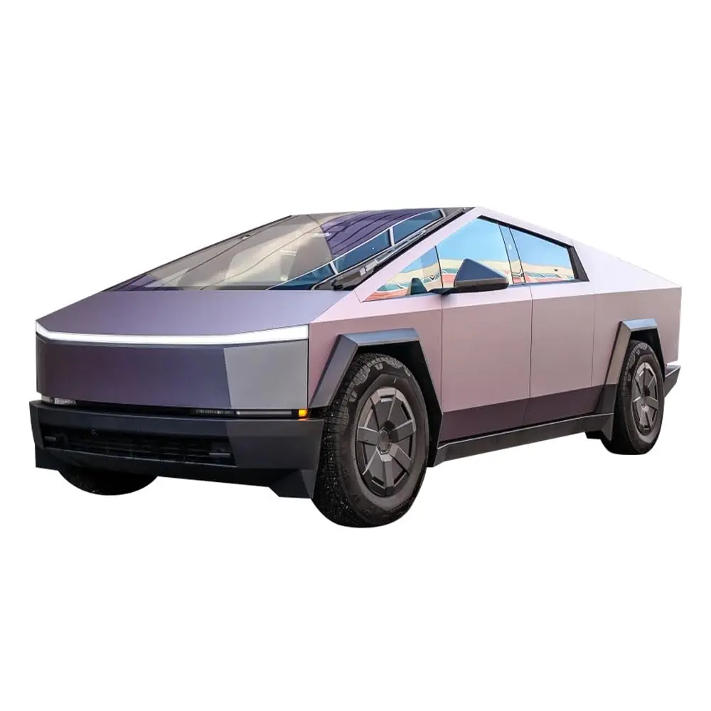 For Tesla Cybertruck 2024-2026 DIY Matte Light Purple Precut Color Change Paint Protection Wrap Film PVC Exterior Accessories
For Tesla Cybertruck 2024-2026 DIY Matte Light Purple Precut Color Change Paint Protection Wrap Film PVC Exterior Accessories