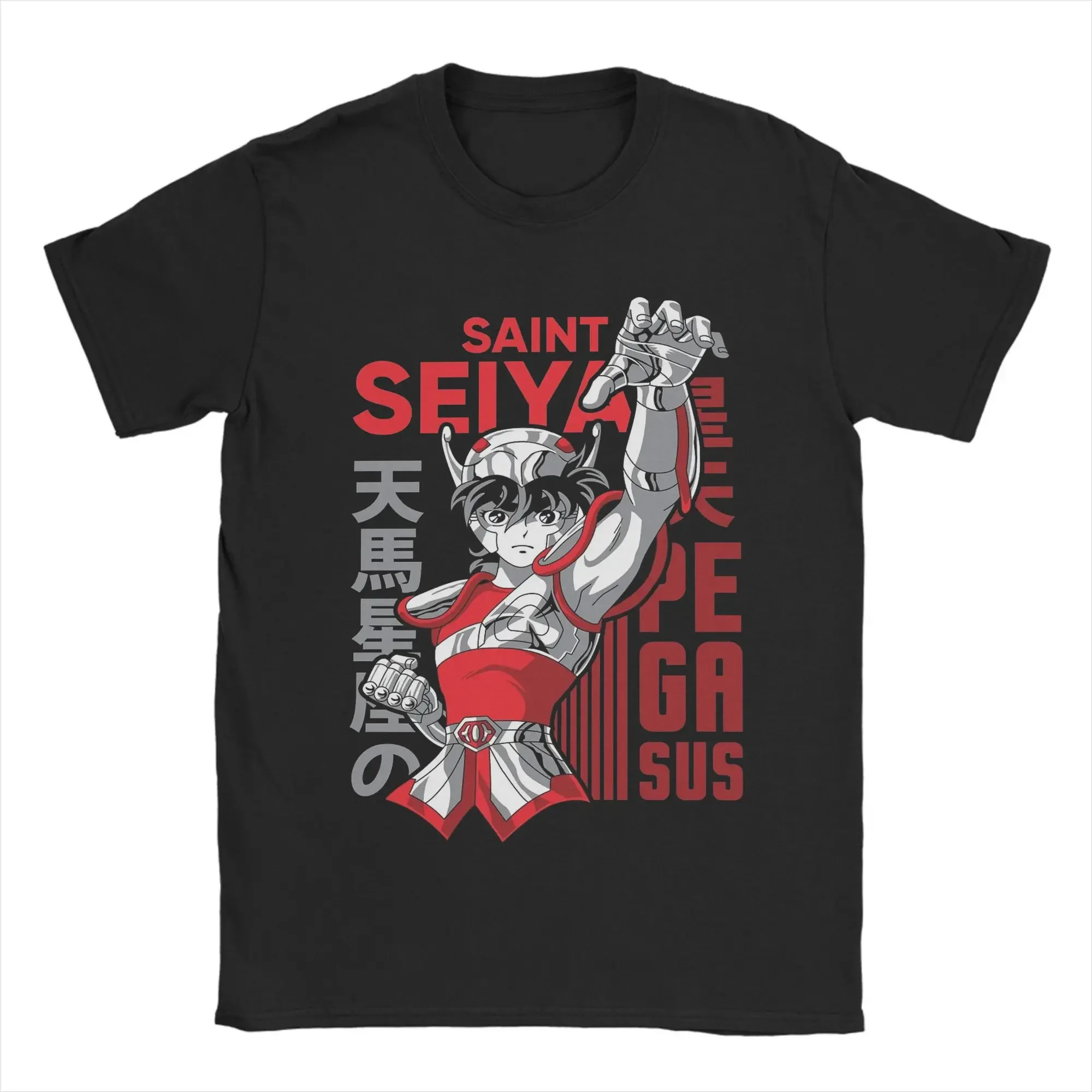 Japanese anime Gold Saint Fighter Print Summer T-shirt Fashion trend Loose casual 100% cotton round neck short sleeve T-shirt
Japanese anime Gold Saint Fighter Print Summer T-shirt Fashion trend Loose casual 100% cotton round neck short sleeve T-shirt
