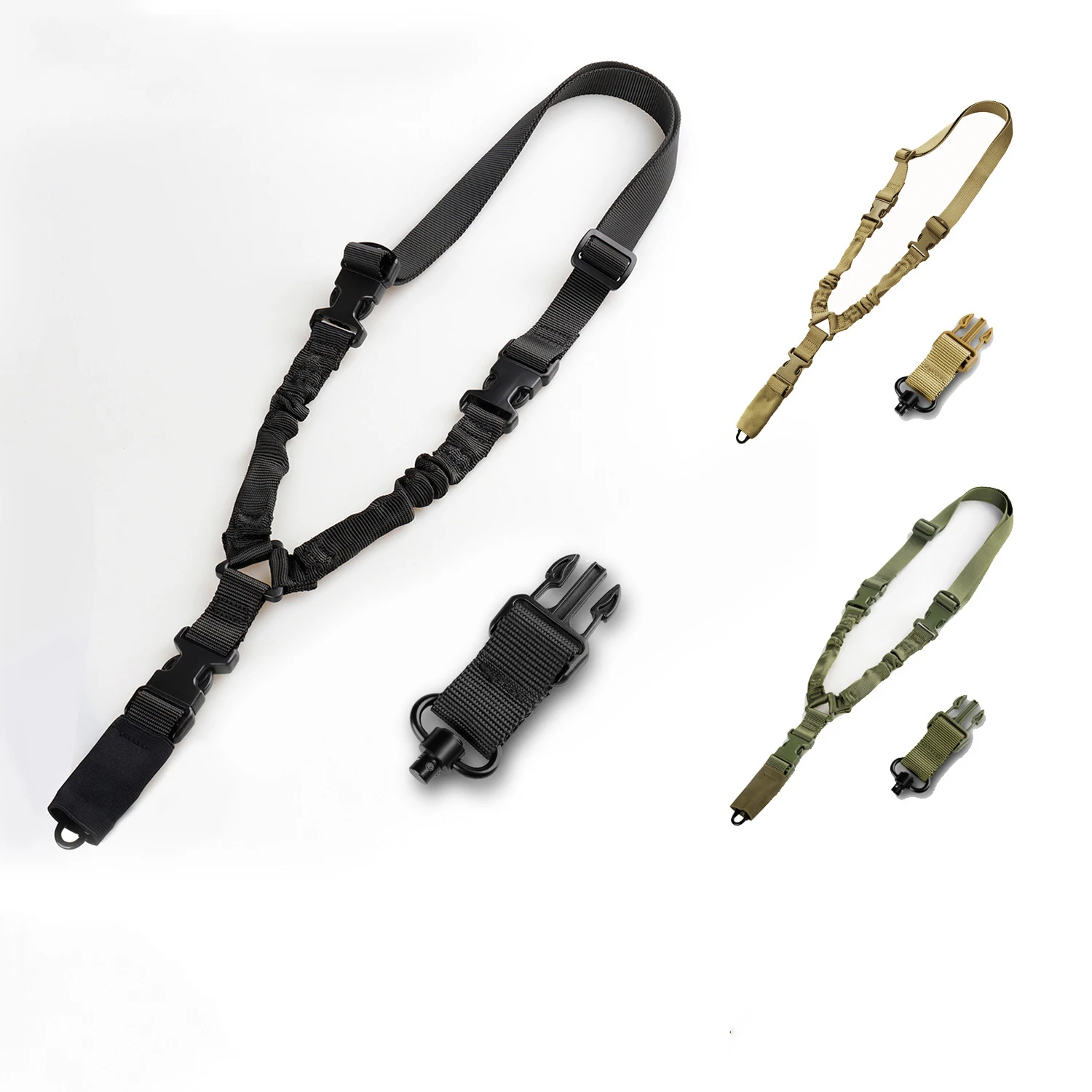 1pc Outdoor Single Point Sling Nylon Shoulder Straps Tactical Harness Gun Rope Safety Rope Military Tactical Belts For Unisex
1pc Outdoor Single Point Sling Nylon Shoulder Straps Tactical Harness Gun Rope Safety Rope Military Tactical Belts For Unisex