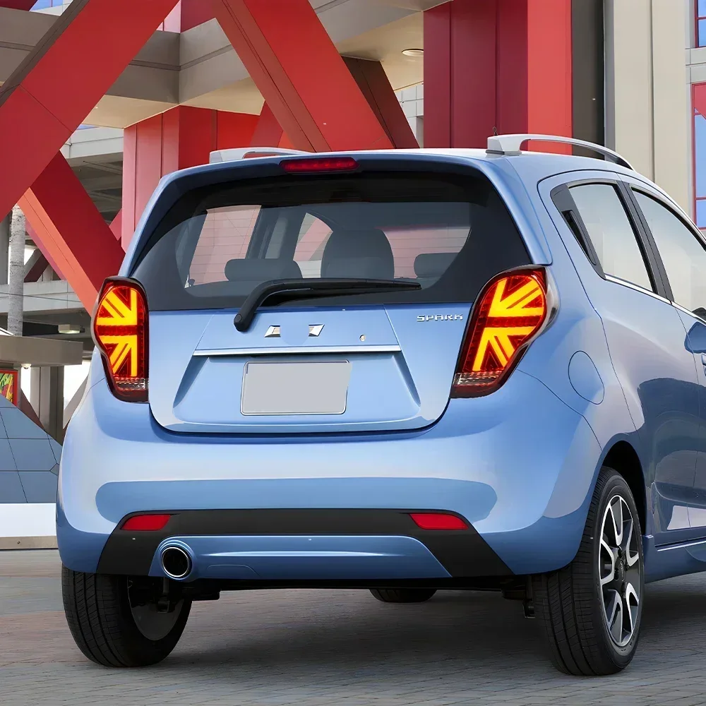 Для Chevrolet Spark 2011-2014 авто задние фонари обновление динамические мигающие поворотники аксессуары светодиодные автомобильные задние фонари в сборе
Для Chevrolet Spark 2011-2014 авто задние фонари обновление динамические мигающие поворотники аксессуары светодиодные автомобильные задние фонари в сборе