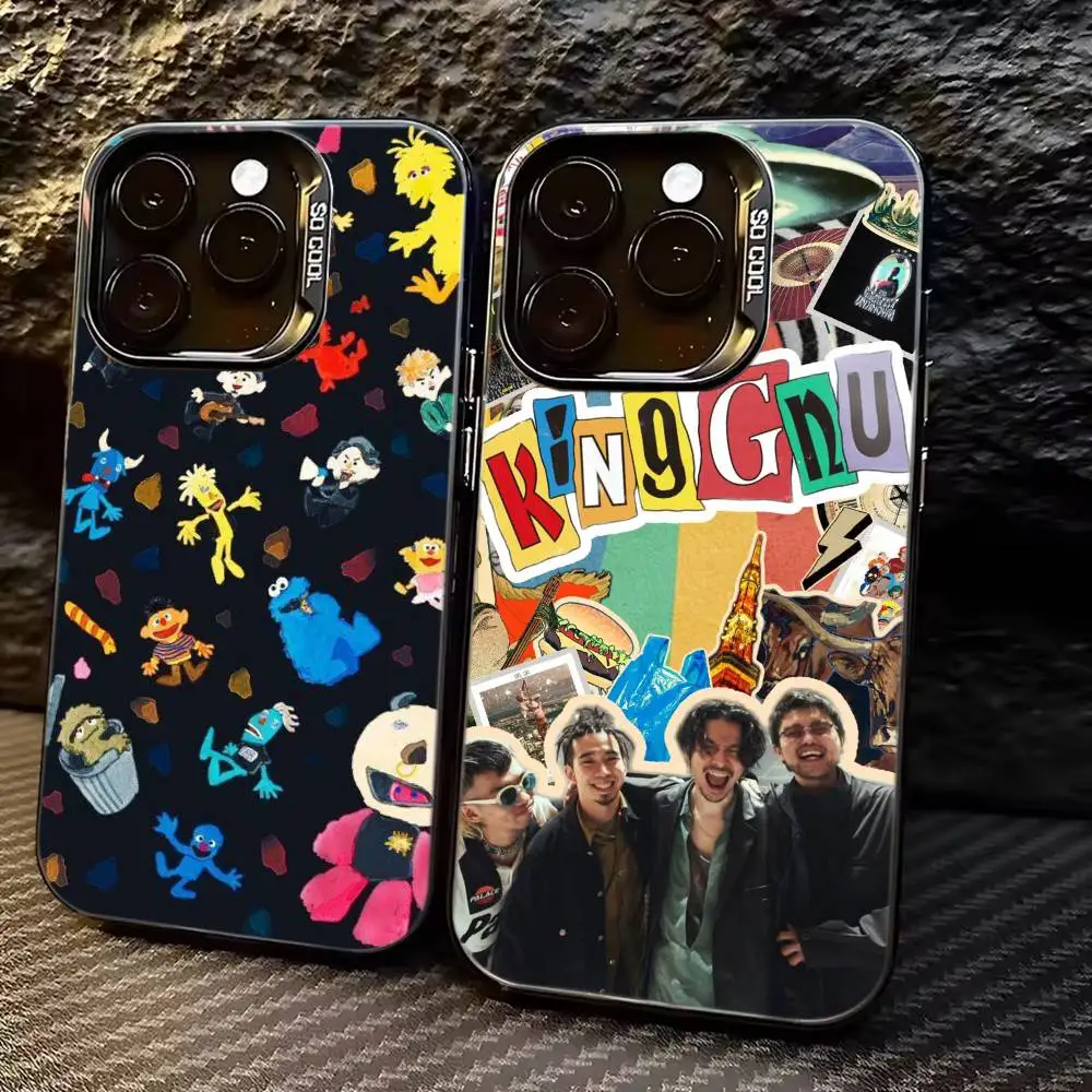 The Band K-King-G-Gnu Phone Case For iPhone 17,16,15,14,13,12,11 Plus,Pro Max,XS,Colorful Silver Black Cover
The Band K-King-G-Gnu Phone Case For iPhone 17,16,15,14,13,12,11 Plus,Pro Max,XS,Colorful Silver Black Cover