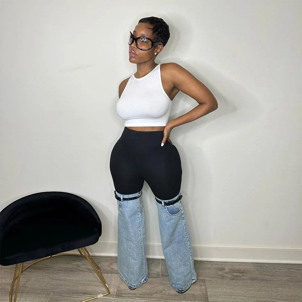 Узкие расклешенные джинсовые брюки с пэчворком, модные уличные брюки с завышенной талией, длинные, для женщин, осенний сезон, обычные, тонкие
Узкие расклешенные джинсовые брюки с пэчворком, модные уличные брюки с завышенной талией, длинные, для женщин, осенний сезон, обычные, тонкие