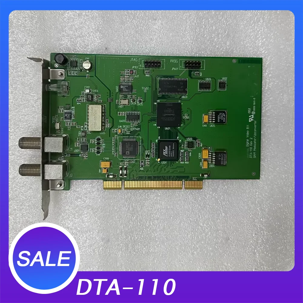 DVB-C Digital TV QAM Modulation Playback Card DTA-110
DVB-C Digital TV QAM Modulation Playback Card DTA-110