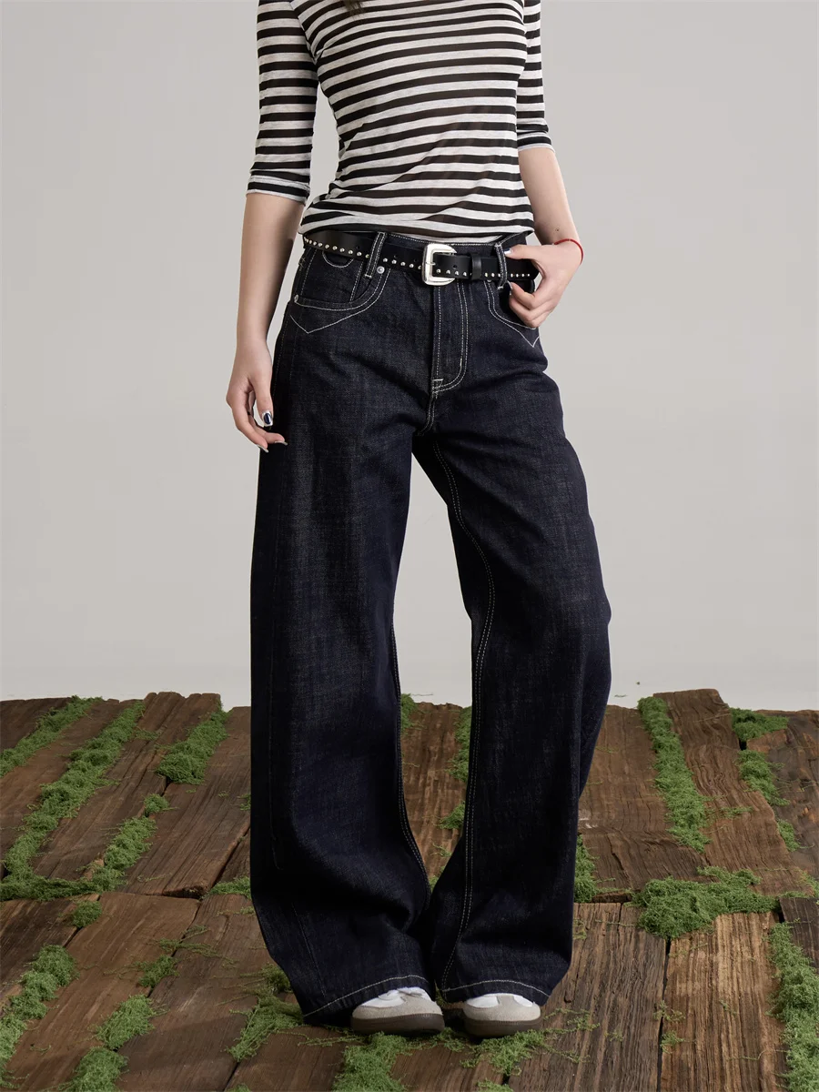 Женские джинсы-клеш в стиле ретро, оригинальные американские, свободного прямого кроя, весенняя коллекция, модные женские джинсы
Женские джинсы-клеш в стиле ретро, оригинальные американские, свободного прямого кроя, весенняя коллекция, модные женские джинсы