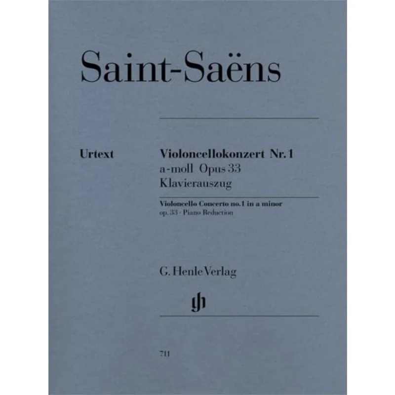 HN711 SaintSaens Cello Concerto Op33 PR Jost Peter G Henle Verlag 9790201807119 Книга
HN711 SaintSaens Cello Concerto Op33 PR Jost Peter G Henle Verlag 9790201807119 Книга