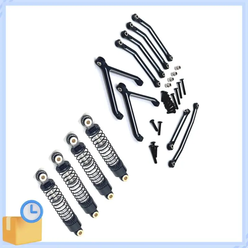 ABTK-RC Car Upgrade Pull Rod Oil Pressure Shock Absorber Kit For FMS 1/24 FCX24 RC Car Upgrade Accessories Black
ABTK-RC Car Upgrade Pull Rod Oil Pressure Shock Absorber Kit For FMS 1/24 FCX24 RC Car Upgrade Accessories Black