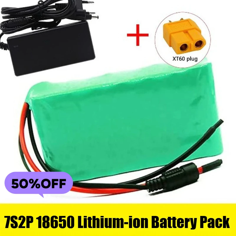 7S2P 18650 Lithium-ion Battery Pack, 24V 6mAh Lithium Battery Pack for Electric Bicycle and Segway
7S2P 18650 Lithium-ion Battery Pack, 24V 6mAh Lithium Battery Pack for Electric Bicycle and Segway