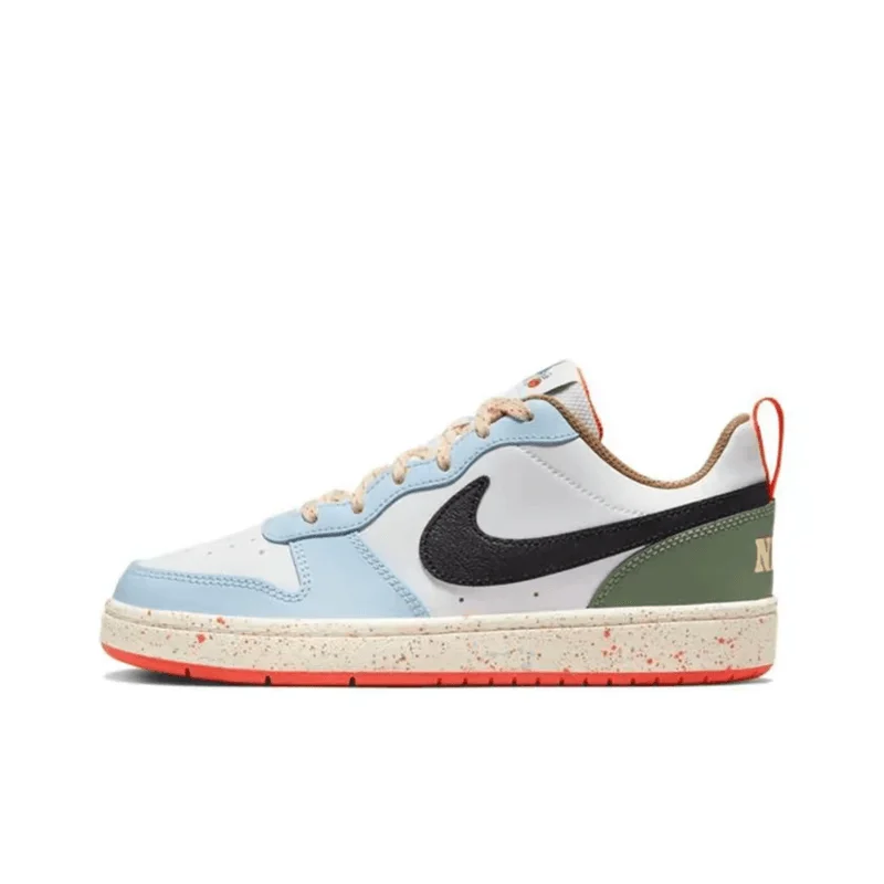 Nike Court Borough Low 2 Unisex Synthetic-Leather Leather Leisure Handy Snug Skateboarding Shoes White/Blue DX6052-101
Nike Court Borough Low 2 Unisex Synthetic-Leather Leather Leisure Handy Snug Skateboarding Shoes White/Blue DX6052-101