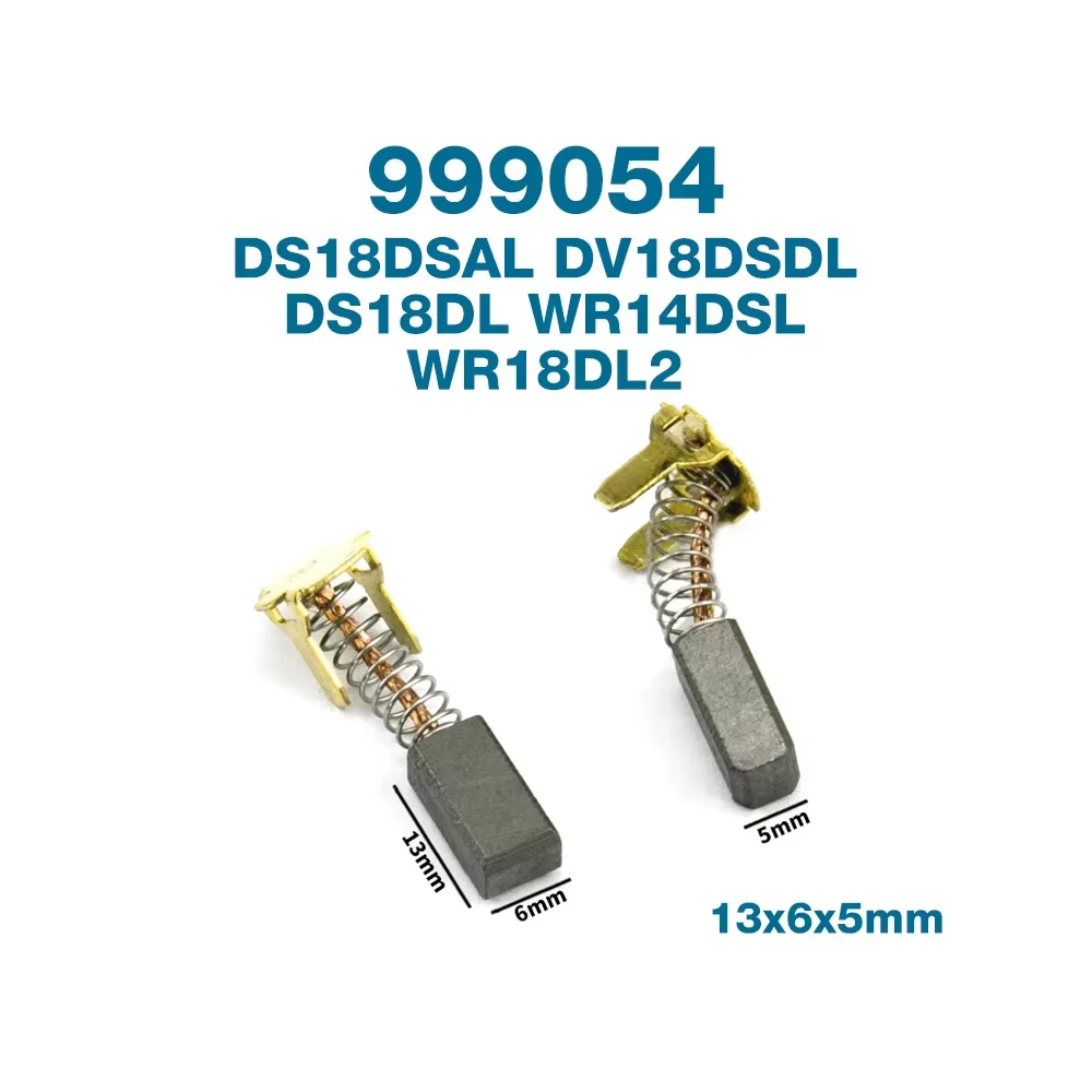 999054 Carbon Brush for Hitachi DS18DSAL DV18DSDL DS18DL WR14DSL WR18DL2 Charging Wrench 14.4V 18V Replacement Accessory
999054 Carbon Brush for Hitachi DS18DSAL DV18DSDL DS18DL WR14DSL WR18DL2 Charging Wrench 14.4V 18V Replacement Accessory