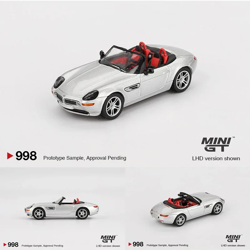 MINIGT 998IN АКЦИЯ 1:64 Z8 BMW Z8 Серебряная литая под давлением модель автомобиля Коллекция игрушек
MINIGT 998IN АКЦИЯ 1:64 Z8 BMW Z8 Серебряная литая под давлением модель автомобиля Коллекция игрушек