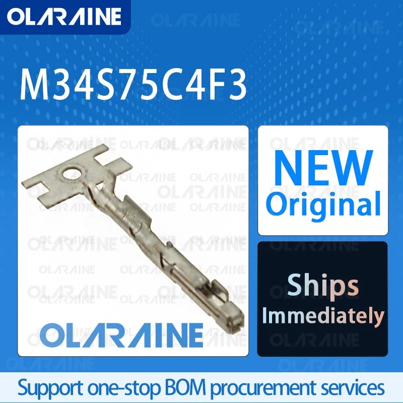 50/200/500Pcs M34S75C4F3 100% brand new and original IC chip Automotive connectors 3 A 
50/200/500Pcs M34S75C4F3 100% brand new and original IC chip Automotive connectors 3 A