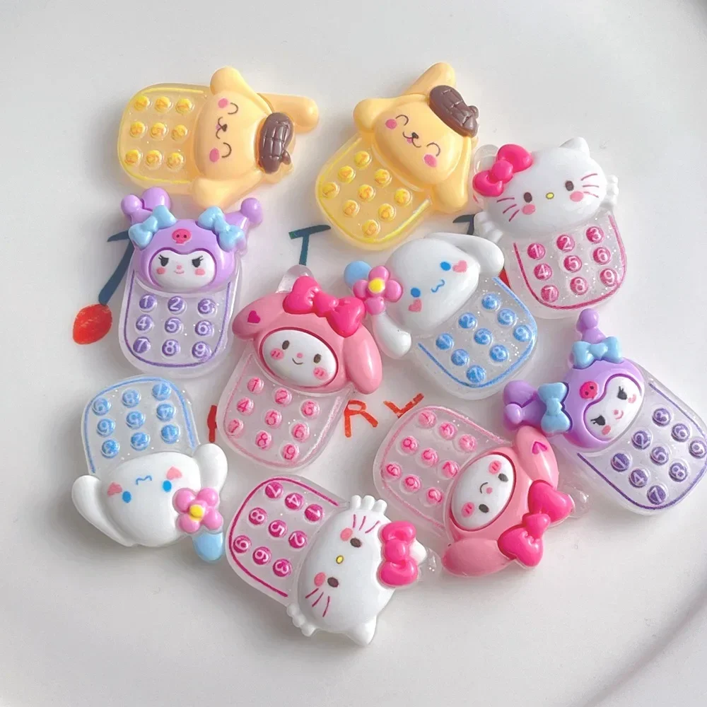 5Pcs cute sanrio phone cartoon resin flatback supplies diy kawaii resin accessories crafts materials scrapbooking embellishment
5Pcs cute sanrio phone cartoon resin flatback supplies diy kawaii resin accessories crafts materials scrapbooking embellishment