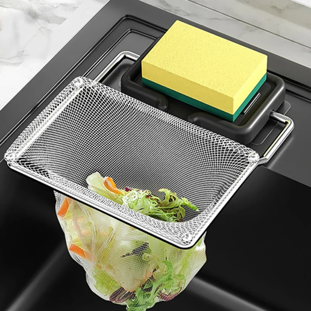 Kitchen Sink Strainer Drainage Shelf Multi-Purpose Storage Rack Kitchen Waste Sink Mesh Shelf Foldable Garbage Net Shelf
Kitchen Sink Strainer Drainage Shelf Multi-Purpose Storage Rack Kitchen Waste Sink Mesh Shelf Foldable Garbage Net Shelf