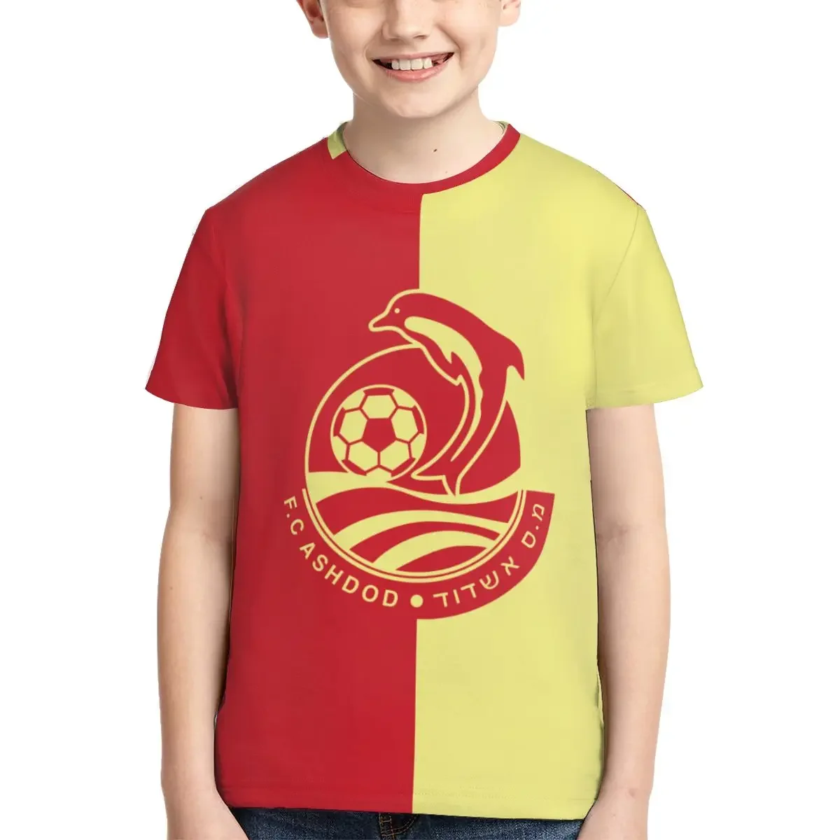 F.C Ashdod T Shirt - Short Sleeve Crew Neck Soft Fitted Tee Shirts for Teen Girl & Boy
F.C Ashdod T Shirt - Short Sleeve Crew Neck Soft Fitted Tee Shirts for Teen Girl & Boy