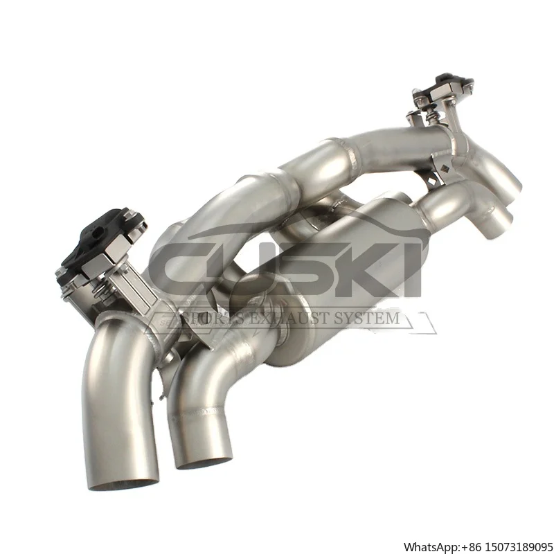 Catback Exhaust for 911(992) 3.0T 2020-2023 Stainless Steel 304 Car Exhaust System Exhaust Pipe Muffler
Catback Exhaust for 911(992) 3.0T 2020-2023 Stainless Steel 304 Car Exhaust System Exhaust Pipe Muffler