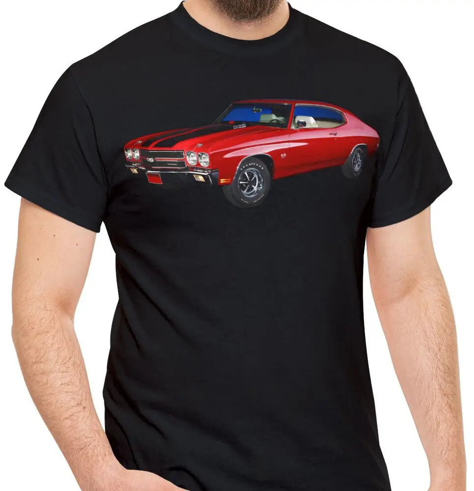 1970 Chevelle Muscle Car T-Shirt Men's Tee Cotton For Men Clothing Women Short Sleeve Tees Vintage High Quality 100%Cotton
1970 Chevelle Muscle Car T-Shirt Men's Tee Cotton For Men Clothing Women Short Sleeve Tees Vintage High Quality 100%Cotton