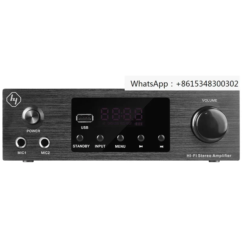 Professional high-power 2.0 high fidelity home theater stereo audio amplifier system AV-260
Professional high-power 2.0 high fidelity home theater stereo audio amplifier system AV-260