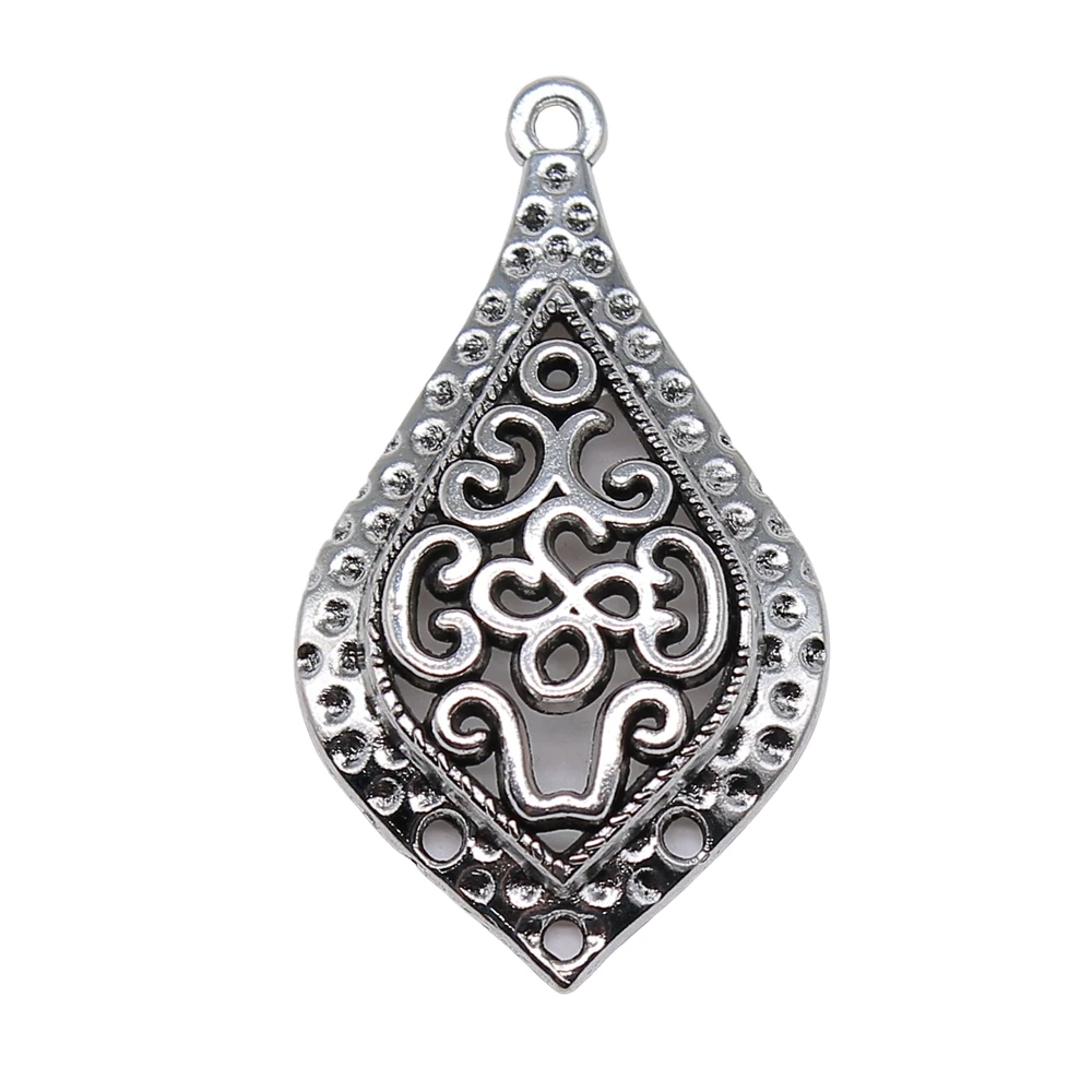 Wholesale 60pcs/bag 40x23mm Carved Drop Charms Wholesale Drop Shaped Charm For Earring Hollow Carved Charms Wholesale
Wholesale 60pcs/bag 40x23mm Carved Drop Charms Wholesale Drop Shaped Charm For Earring Hollow Carved Charms Wholesale
