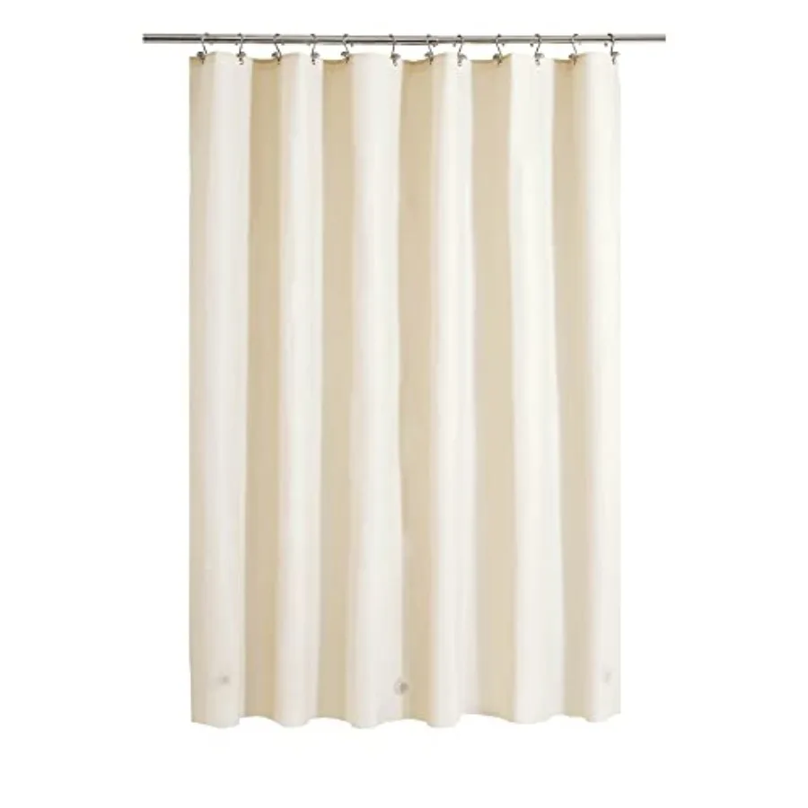 Shower Curtain Liner - Premium PEVA, BPA and PVC Free, No Chemical Smell, Lightweight Standard Size Shower Curtain with 3 Magne
Shower Curtain Liner - Premium PEVA, BPA and PVC Free, No Chemical Smell, Lightweight Standard Size Shower Curtain with 3 Magne