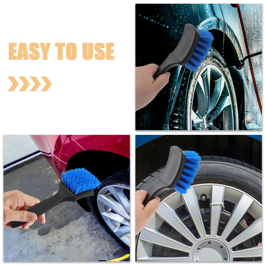 2Pcs Tire Brush for Cleaning Car Wheels Rims Auto Detailing Short Handle Black Grip Blue Silk Scrub Tool Wheel Cleaner
2Pcs Tire Brush for Cleaning Car Wheels Rims Auto Detailing Short Handle Black Grip Blue Silk Scrub Tool Wheel Cleaner