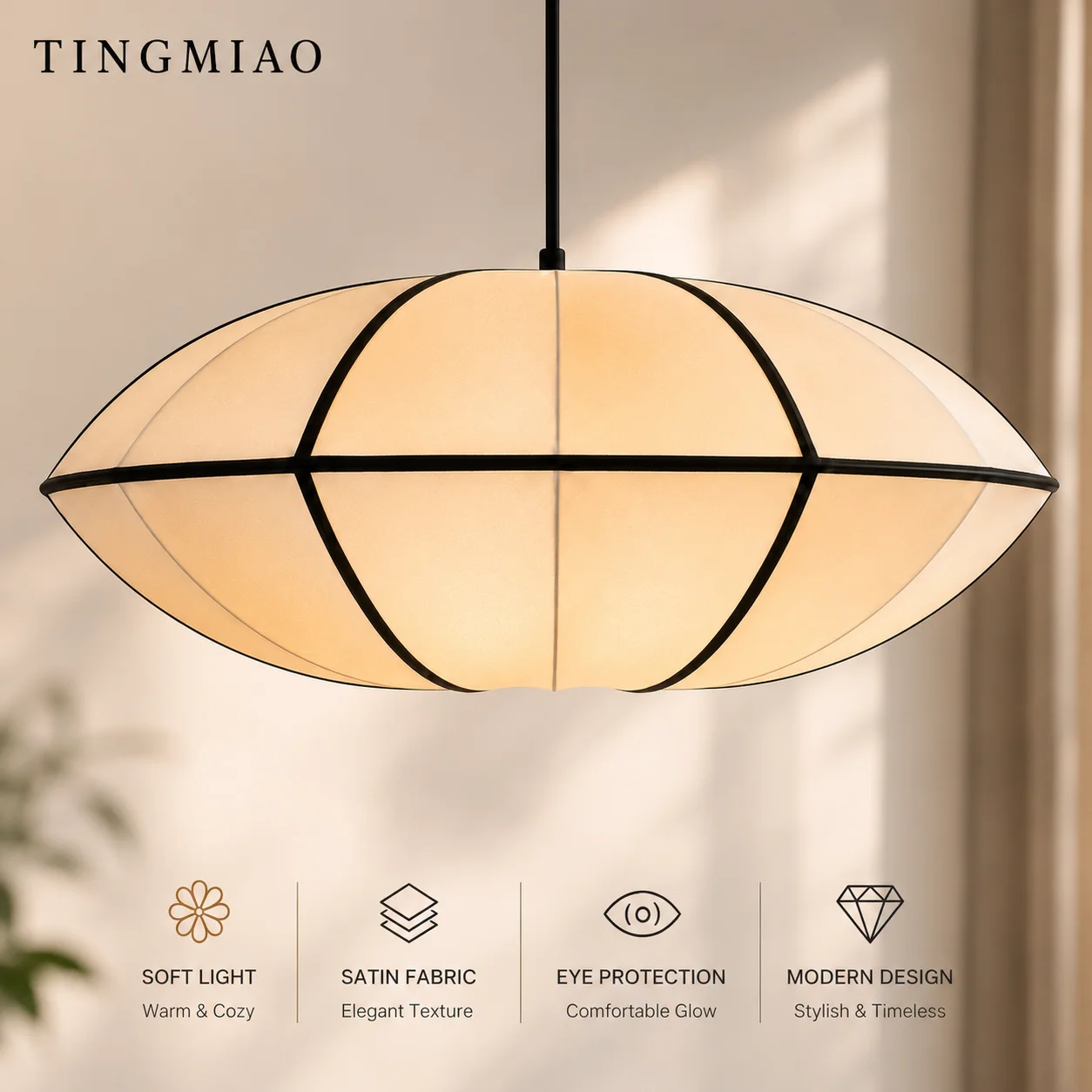Japanese Style Medieval Chandelier Living Room Home Decoration Bedroom Lantern Silk Zen Pendant Light
Japanese Style Medieval Chandelier Living Room Home Decoration Bedroom Lantern Silk Zen Pendant Light