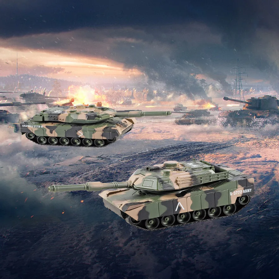 Classic Leopard 2/Tiger Tank Alloy Military Model with Sound and Light Toy Birthday Gift Tabletop Ornament
Classic Leopard 2/Tiger Tank Alloy Military Model with Sound and Light Toy Birthday Gift Tabletop Ornament