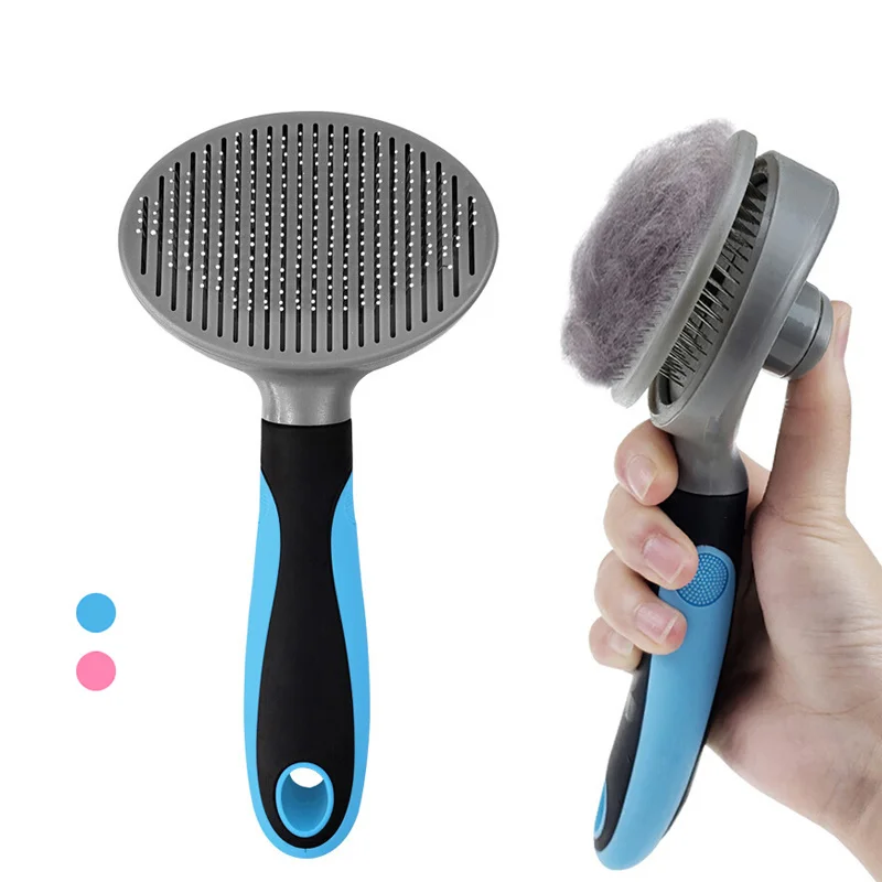 Efficient Self Cleaning Slicker Pet Grooming Brush For Small Large Dogs Cats Comfortable Safe Anti-slip Comb For Pets
Efficient Self Cleaning Slicker Pet Grooming Brush For Small Large Dogs Cats Comfortable Safe Anti-slip Comb For Pets