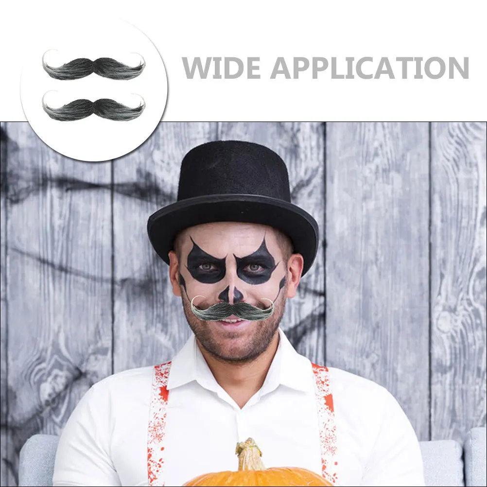 3 Pcs Black Curved Fake Beard Props Realistic Simulated Halloween Party Masquerade Stage Performance Cosplay
3 Pcs Black Curved Fake Beard Props Realistic Simulated Halloween Party Masquerade Stage Performance Cosplay