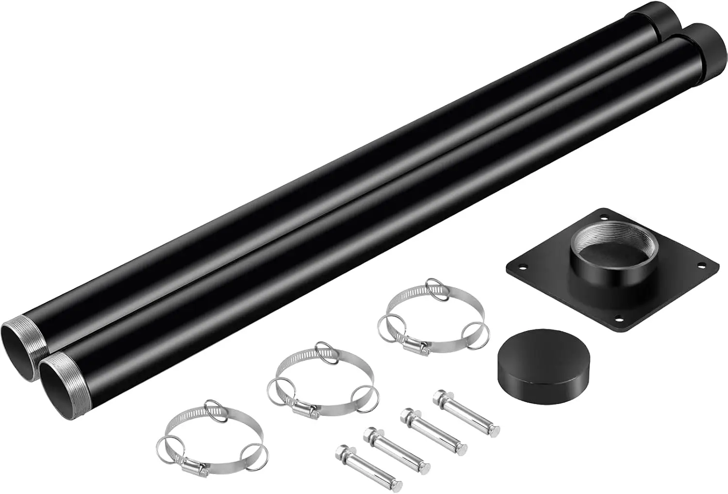 Sun Shade Post, 85" Shade Sail Post, 3" Diameter Sail Pole, Steel Structure Sail Shade Post, Powder Coated Extendable Sun Shade
Sun Shade Post, 85" Shade Sail Post, 3" Diameter Sail Pole, Steel Structure Sail Shade Post, Powder Coated Extendable Sun Shade