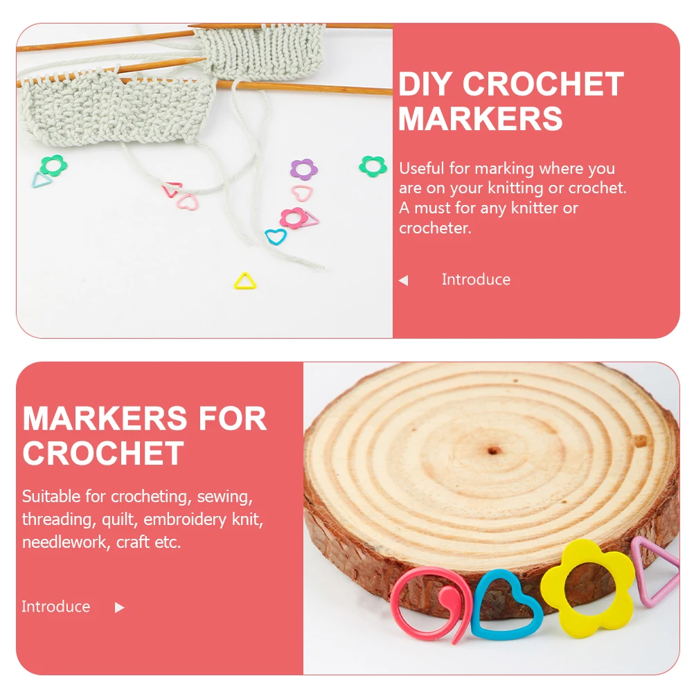 50Pcs Colored Heart Metal Stitch Markers Crochet Knitting Rings Locking Markers Multi-Use Crochet Stitch Buckles for Embroidery
50Pcs Colored Heart Metal Stitch Markers Crochet Knitting Rings Locking Markers Multi-Use Crochet Stitch Buckles for Embroidery