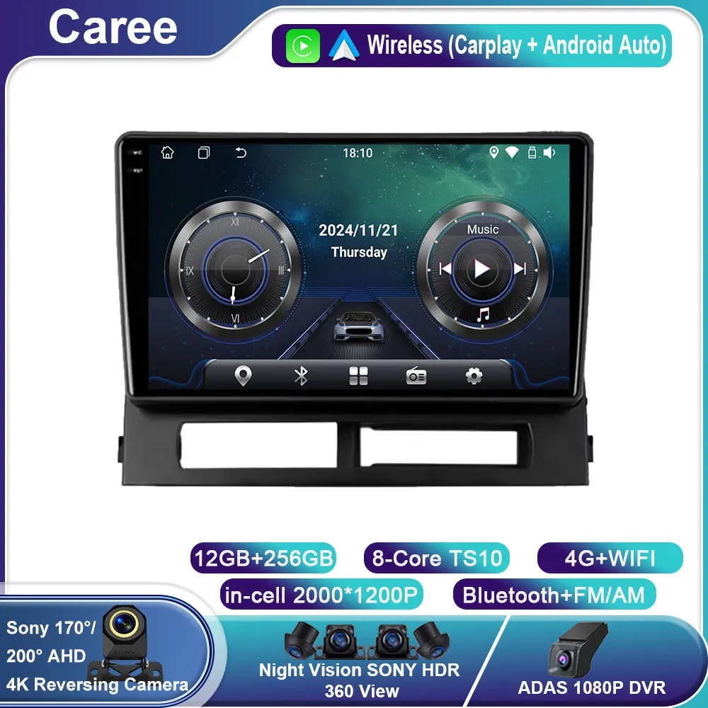 Android 14 For Toyota Prius XW20 II 2 2003 - 2011 Car radio Navigation GPS Radio Dvd Carplay Multimedia Player No 2din din dvd
Android 14 For Toyota Prius XW20 II 2 2003 - 2011 Car radio Navigation GPS Radio Dvd Carplay Multimedia Player No 2din din dvd