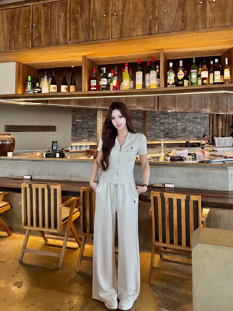 JONI EmbroideredAccent A-Line Skirt Set Women's Summer Fashion Casual Polyester Fiber Straight Leg Pants Slimming Top
JONI EmbroideredAccent A-Line Skirt Set Women's Summer Fashion Casual Polyester Fiber Straight Leg Pants Slimming Top