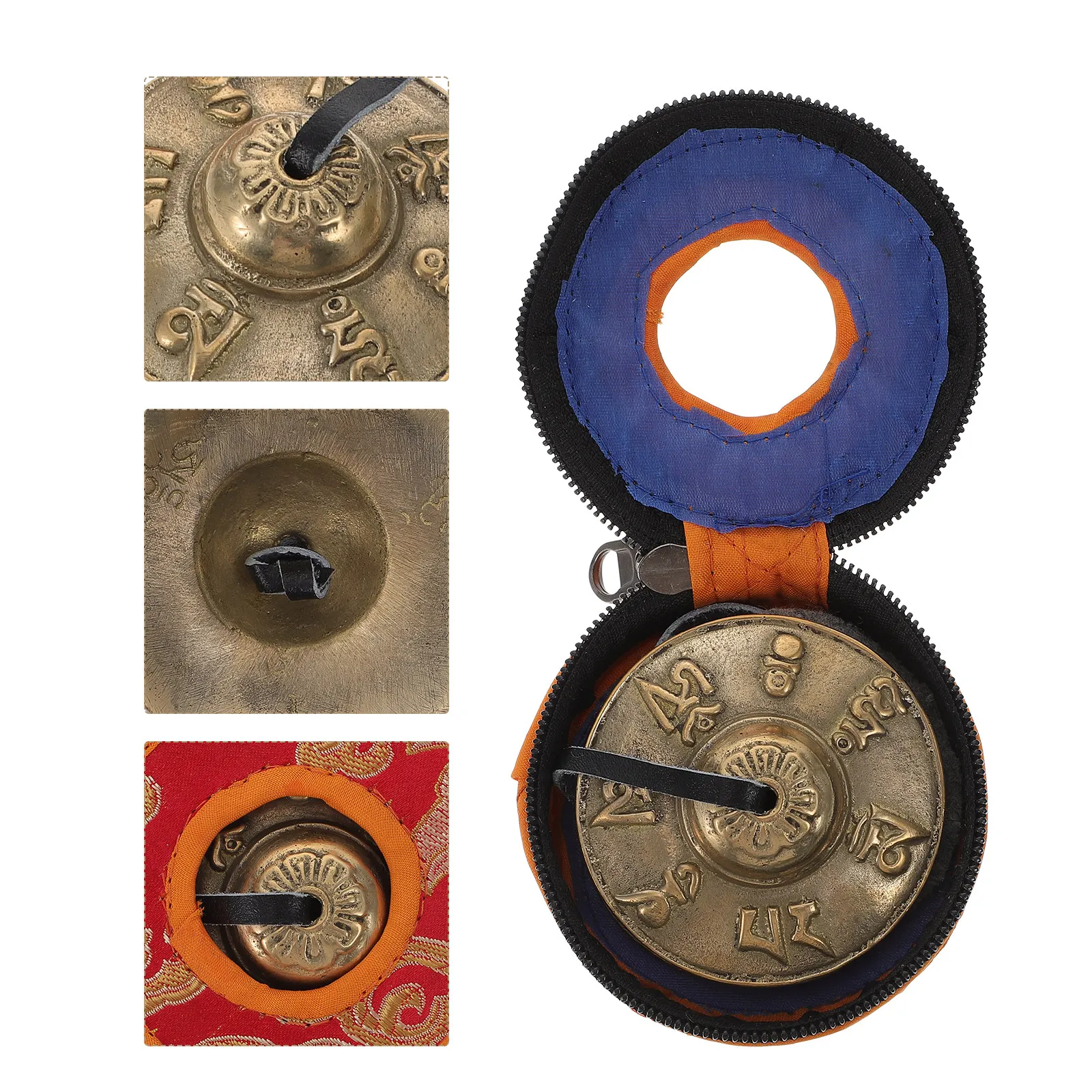1Set Nepal Copper Cymbals Bell Yoga Meditation Sound Therapy Small Portable Percussion Instrument with Strap Cymbals Bell
1Set Nepal Copper Cymbals Bell Yoga Meditation Sound Therapy Small Portable Percussion Instrument with Strap Cymbals Bell