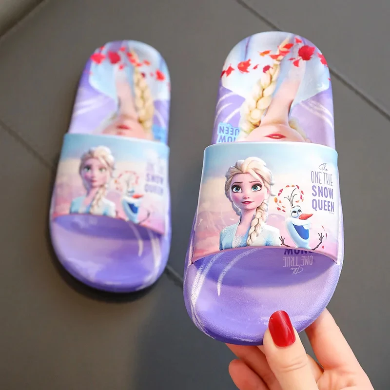 Противоскользящие детские сандалии Disney «Холодное сердце» для девочек, Мультяшные Эльзы, симпатичные детские тапочки, размеры 24-27
Противоскользящие детские сандалии Disney «Холодное сердце» для девочек, Мультяшные Эльзы, симпатичные детские тапочки, размеры 24-27