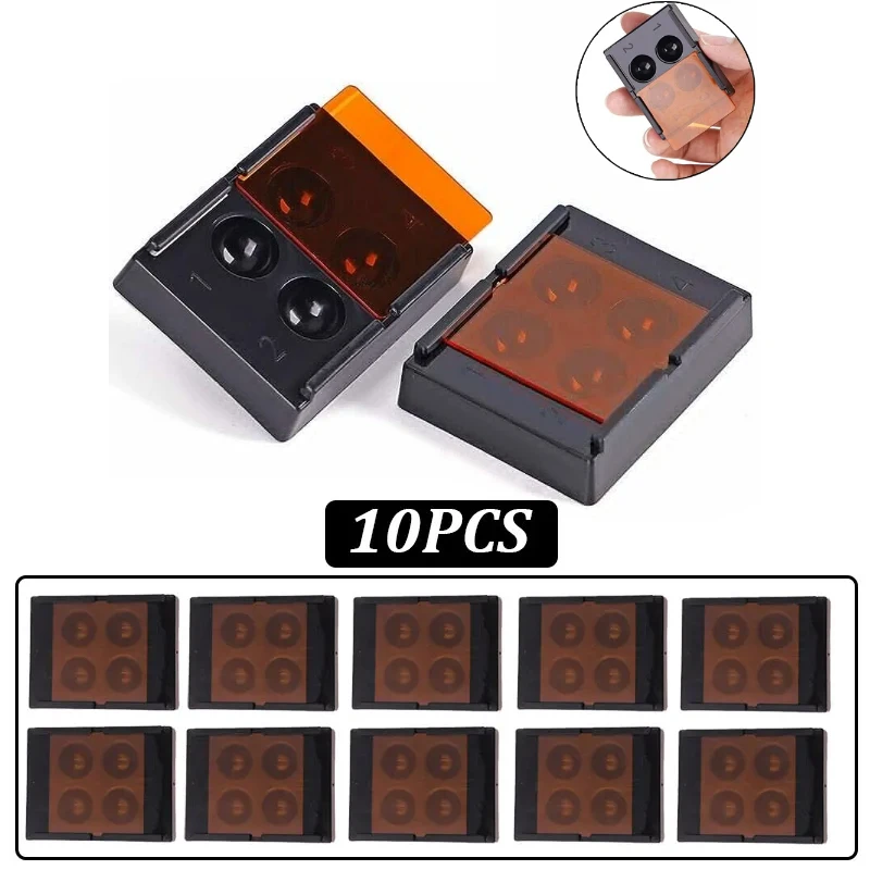 10pcs Dental Veneer Box 4 Holes Teeth Patch Storage Case Dentistry Light Shading Tooth Box for Denture Retainer & Molar Organiz
10pcs Dental Veneer Box 4 Holes Teeth Patch Storage Case Dentistry Light Shading Tooth Box for Denture Retainer & Molar Organiz